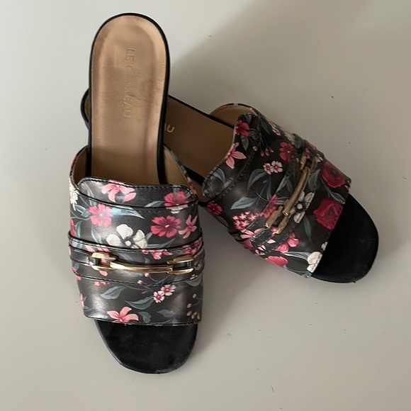 Le Château block heels - Picture 1 of 4